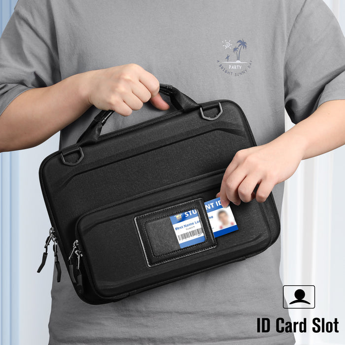 Sleeve Case for MacBook Neo, Briefcase Shoulder Bag for 11.6-inch Chromebook with Accessory Pouch | Fintie