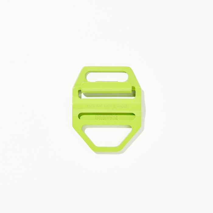 New large 2 inch swappable slider buckle in green #color_green