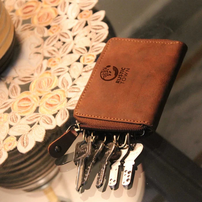 Leather Key Pouch