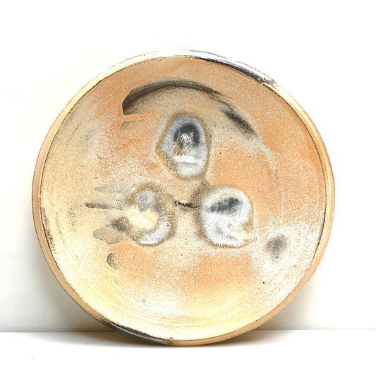 Soda fired plate