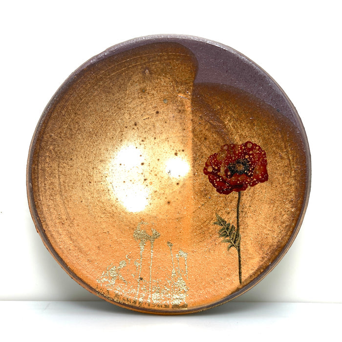 Soda fired side plate