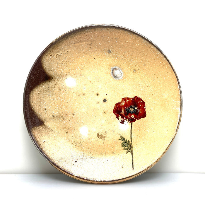 Soda fired side plate