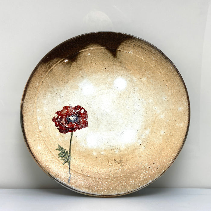 Soda fired side plate