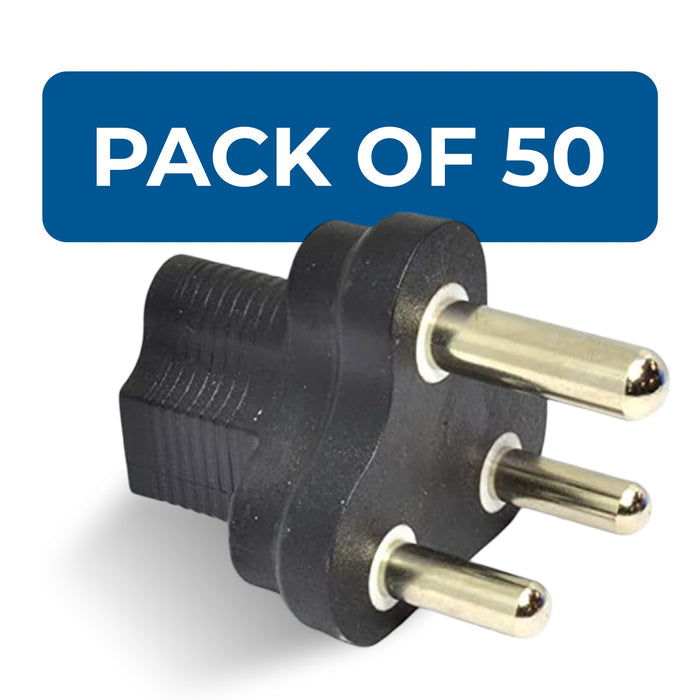 South Africa Travel Adapter - Type M - Industrial Grade (IG-10L)