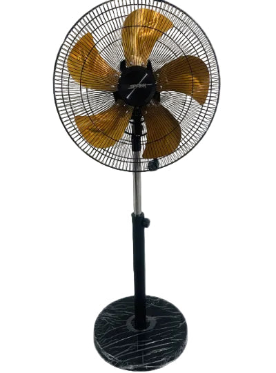 Spark Stand Fan, 18Inch, 3Speeds, 70Watts, Black