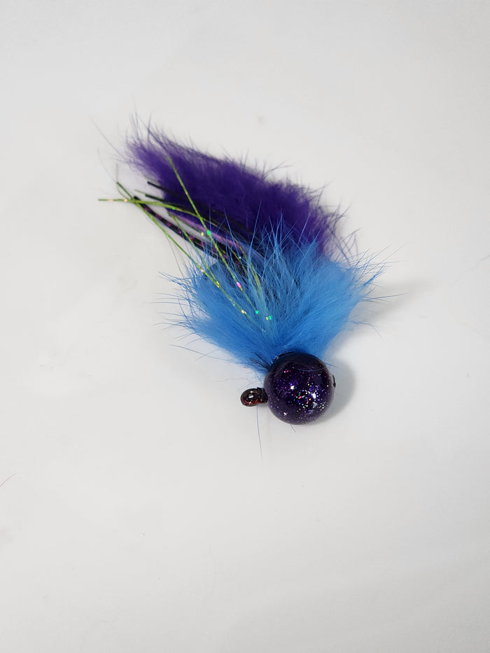 Sparkly purple Blue