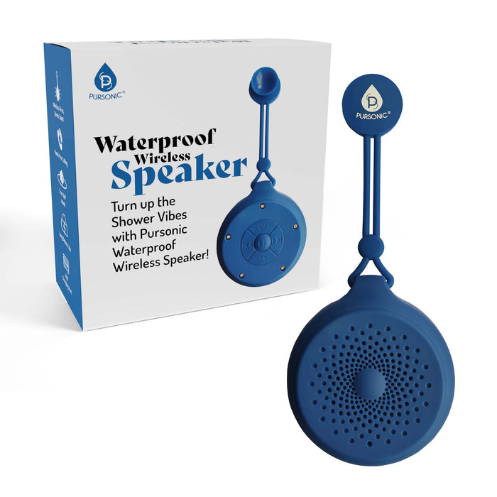 Speaker--Waterproof Shower, Wireless, Portable Speaker – Bluetooth Speaker