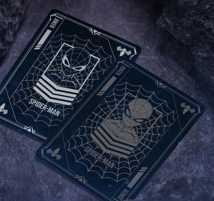 Spiderman Symbiote Playing Cards - PVC Playing Cards by Card Mafia