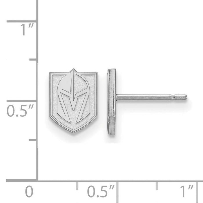 Sterling Silver NHL Vegas Golden Knights XS Post Earrings - Vegas Team Store