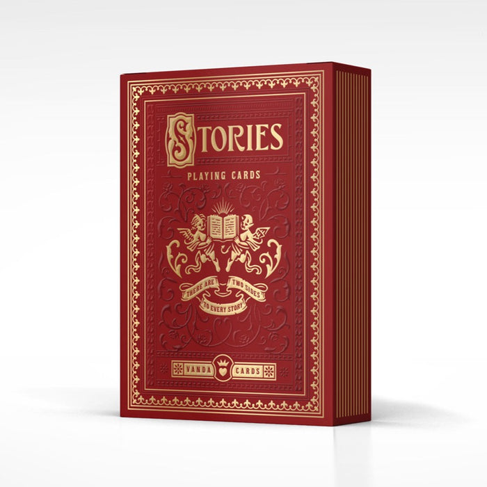 Stories Vol.1 Playing Cards - Red Playing Cards by Vanda