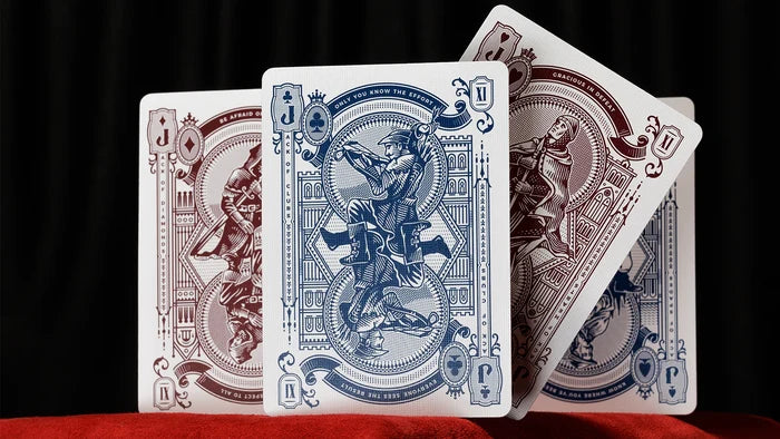 Stories Vol.1 Playing Cards - Red Playing Cards by Vanda