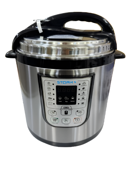 Stork Digital Pressure Cooker, 10Lit, 1300Watts, Stainless Steel