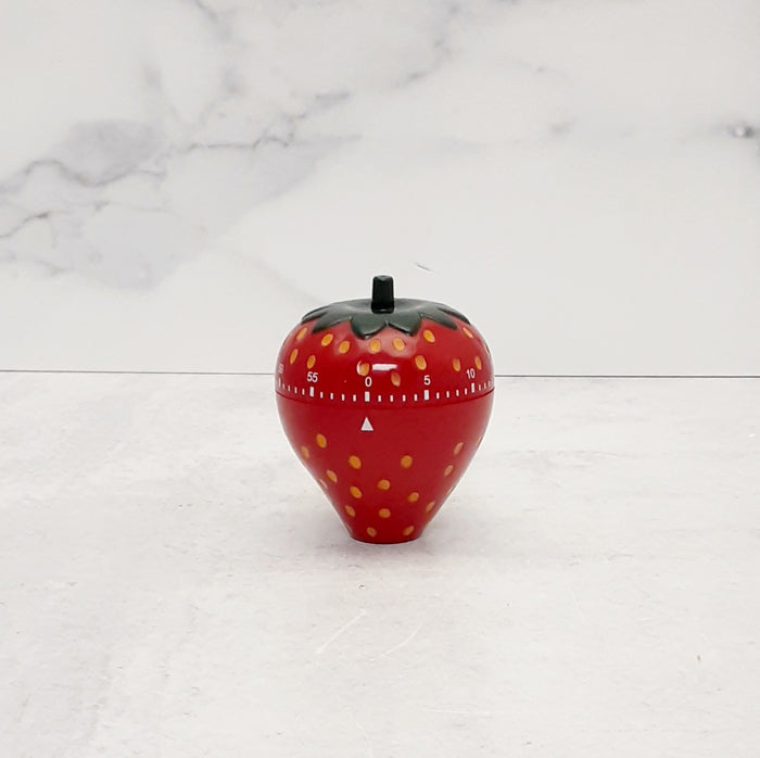 Strawberry Shaped 1-Hour Twist Time Red/Green/Yellow