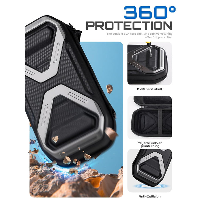 SUPCASE Travel Carrying Case(open box) - Black