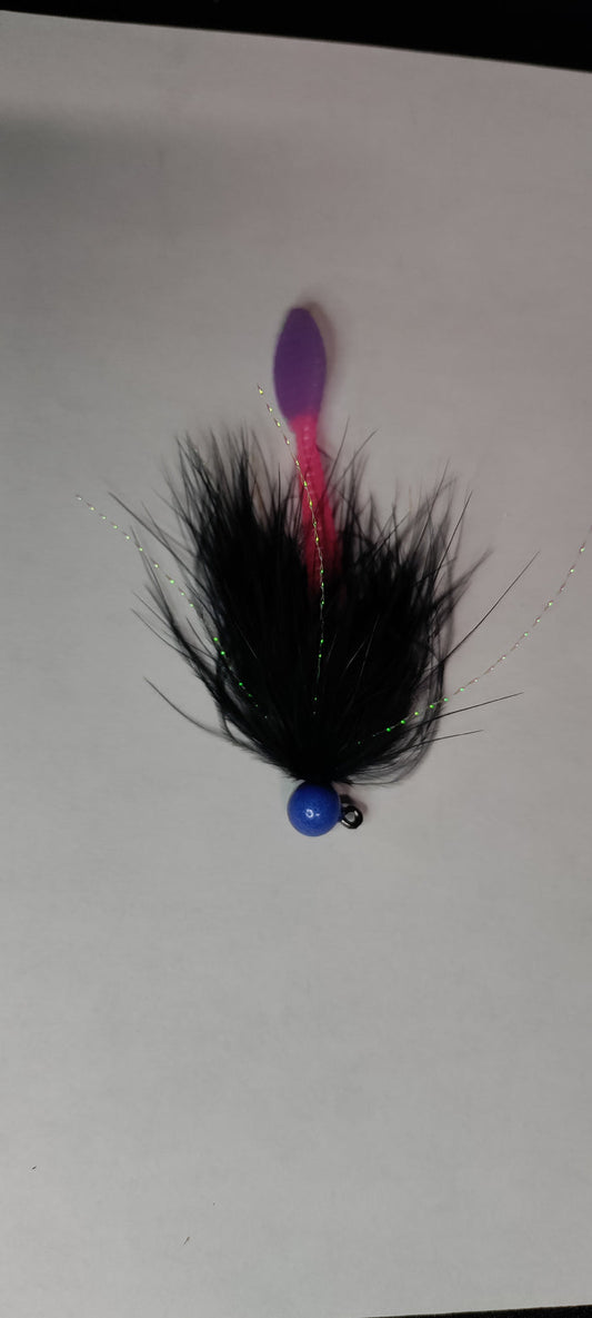 Super Glow Blue/black