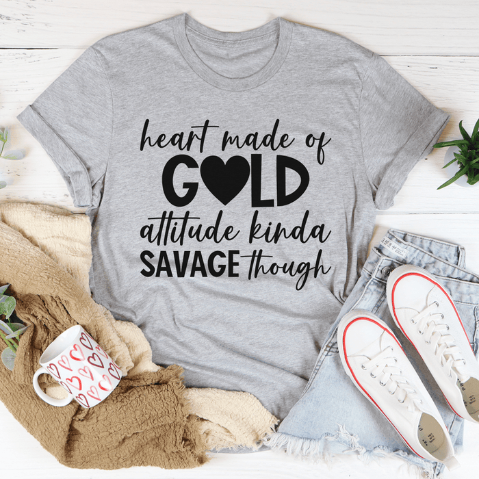 T-Shirt -- "Heart Made of Gold"
