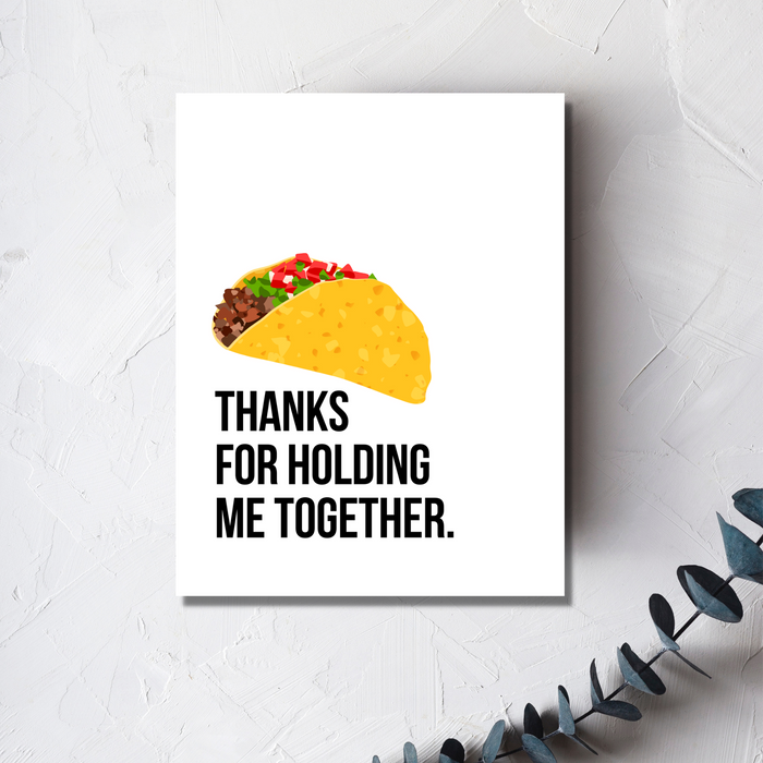 Taco Thanks - Thank You Card