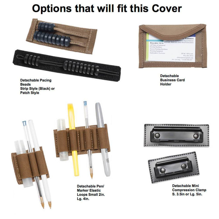 Tactical 3-Ring Cover System (Fits 0.5in-1in Binders)