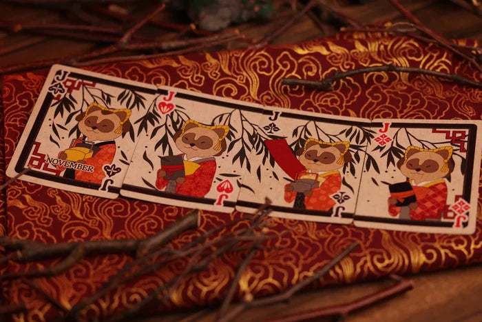 Tanuki Yukaku Playing Cards - Hanafuda Edition