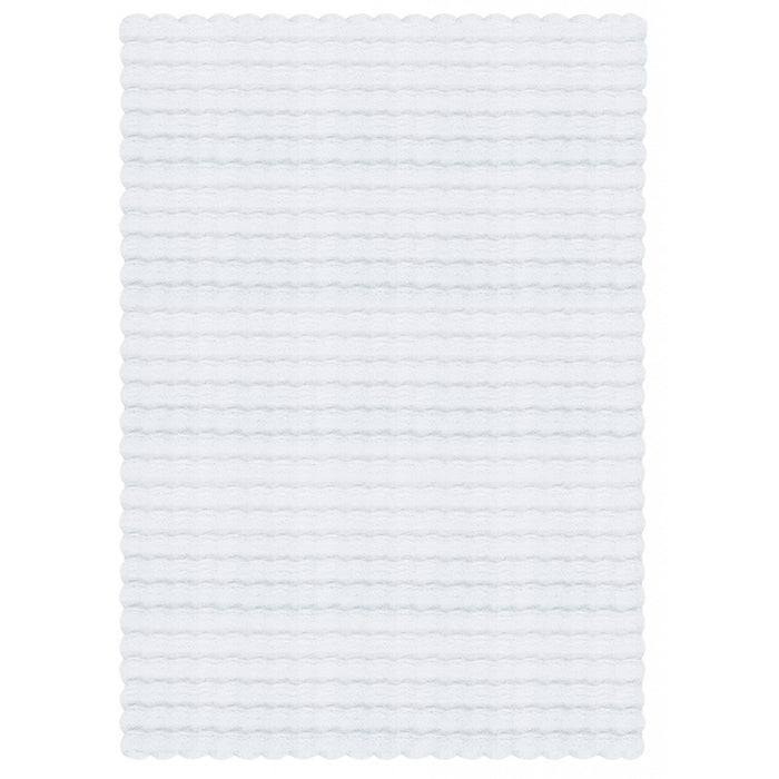 Tapis en Cachemire 7/24 Cosy Premium Bubble Blanc 80x150 cm