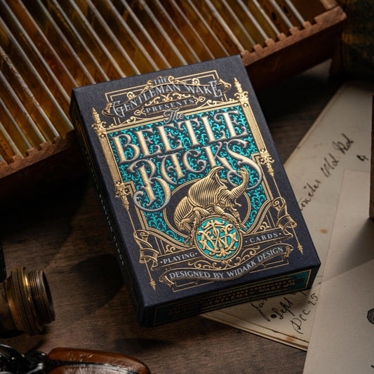 The Beetle Backs Cobalt Edition Playing Cards
