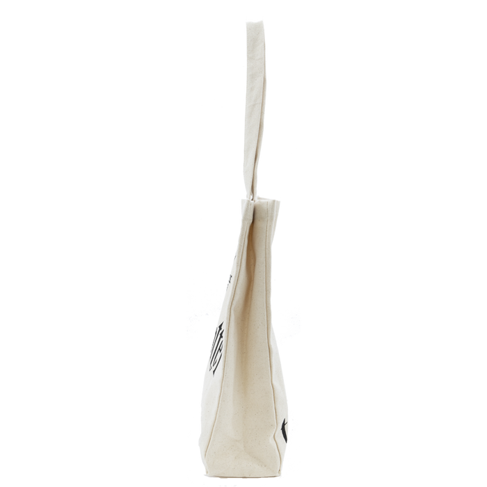 Beige tote bag with a strap