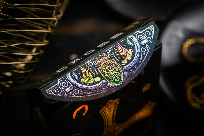 The Cross Playing Cards - Golden Grace Foiled Edition Playing Cards by Riffle Shuffle Playing Card Company
