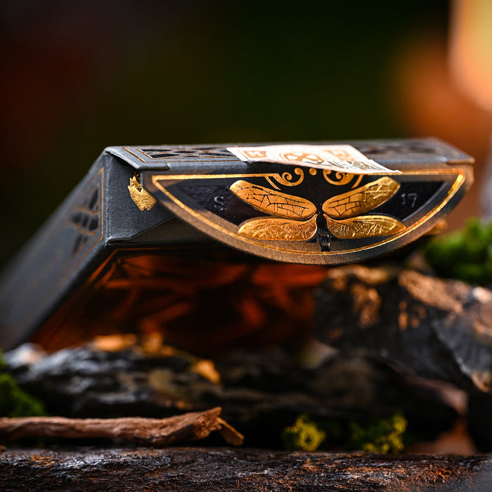 The Notorious Gambling Frog - 7th Anniversary Golden Edition Playing Cards by Stockholm 17