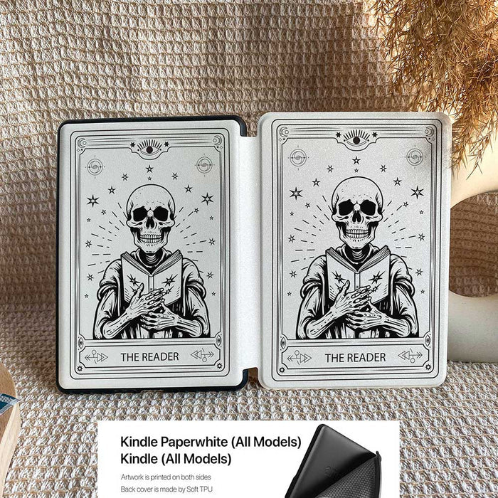 The Reader | Kindle Case - White - IMCASE
