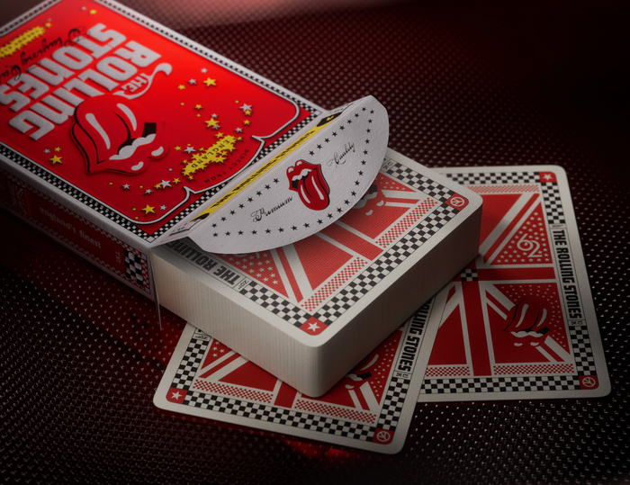 The Rolling Stones Playing Cards by theory11 Playing Cards by Theory11