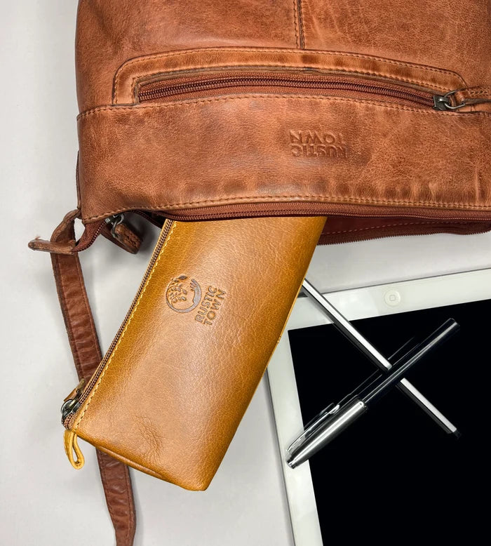 Leather pencil Case
