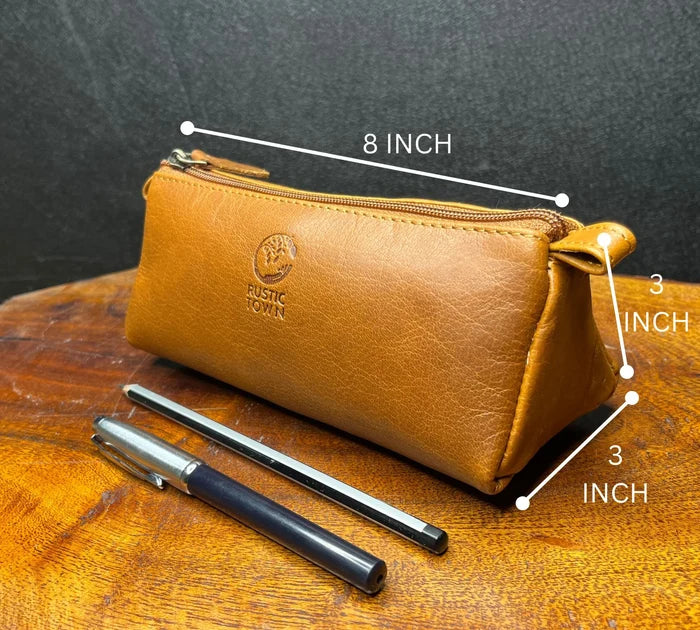 Leather pencil Case
