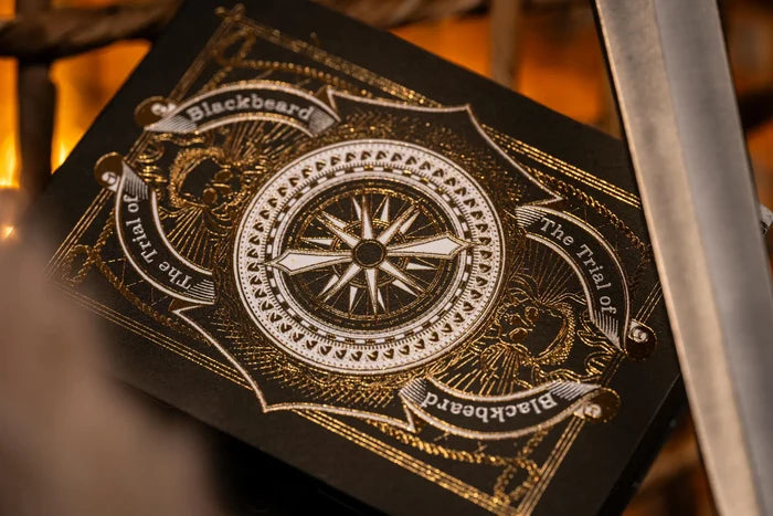 Trial of Black beard Obsidian Playing Cards