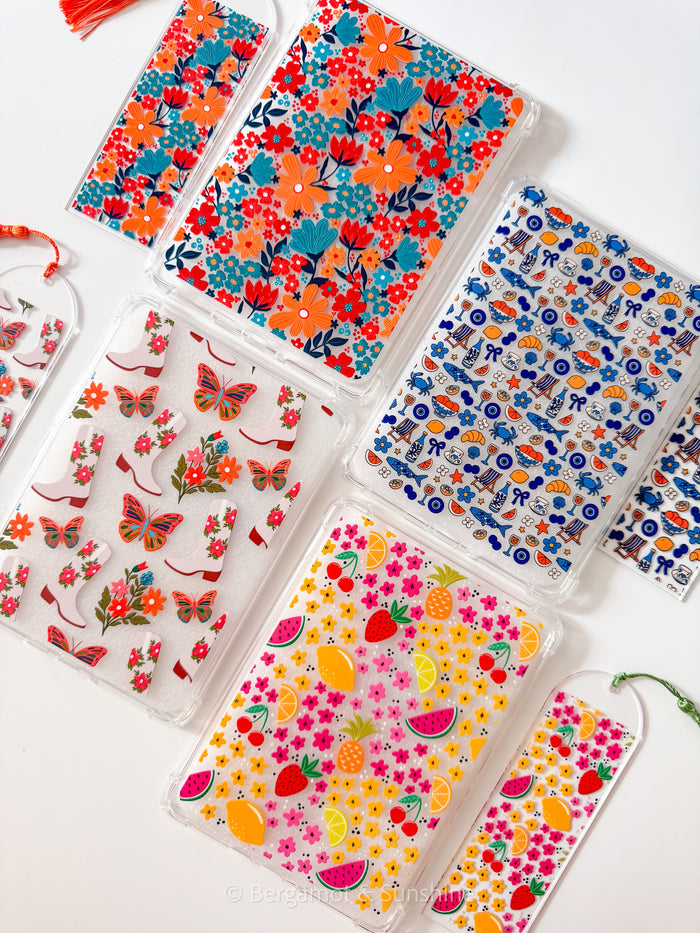 Tutti Frutti Sunshine Kindle Case and/or Bookmark [Combined Listing]