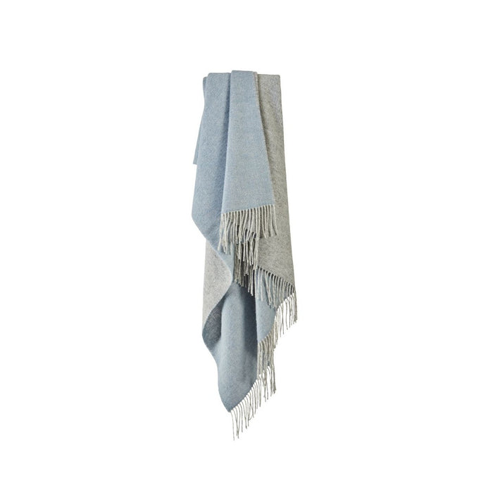 Tweedmill Dartmoor Throw - Blue Mist