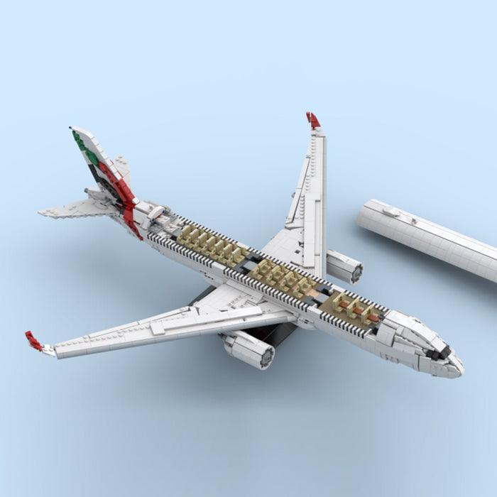 UAE A35X - 900 Airliner Klemmbausteine - LesDiy - Klemmbausteine