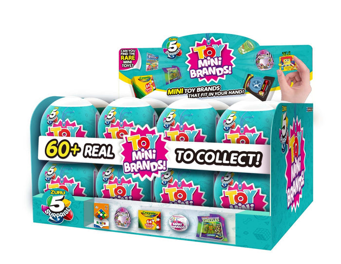 U.C.C. Distributing 5 Surprise - Toy Mini Brands 1pc Capsule Collectible
