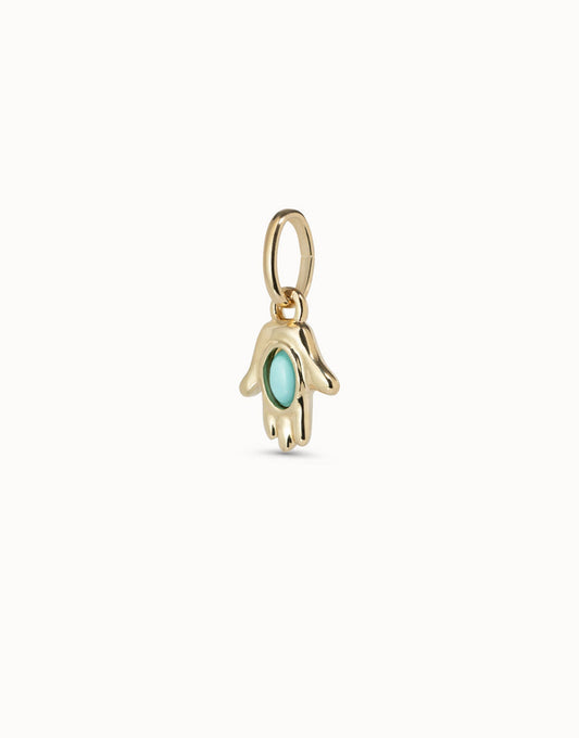 UNOde50 Hamsa Charm - Gold