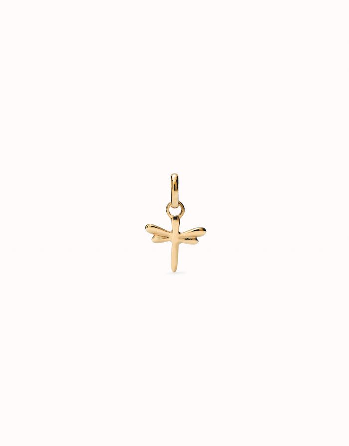 UNOde50 Hazte Uno Dragonfly Charm - Gold