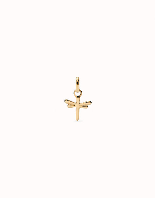 UNOde50 Hazte Uno Dragonfly Charm - Gold