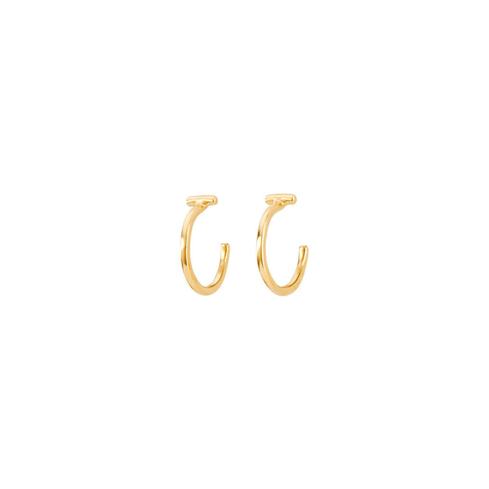 UNOde50 It's Electrifying Earrings - Gold