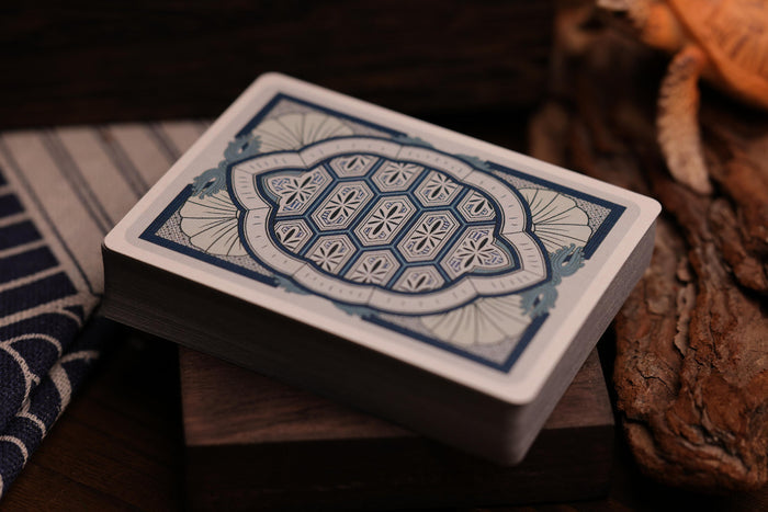 Urashima Tarou Playing Cards Blue Oragami Edition