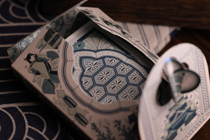 Urashima Tarou Playing Cards Blue Oragami Edition