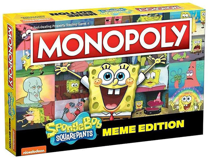 USAopoly Monopoly: Spongebob Squarepants - Meme Edition - Kryptonite Character Store
