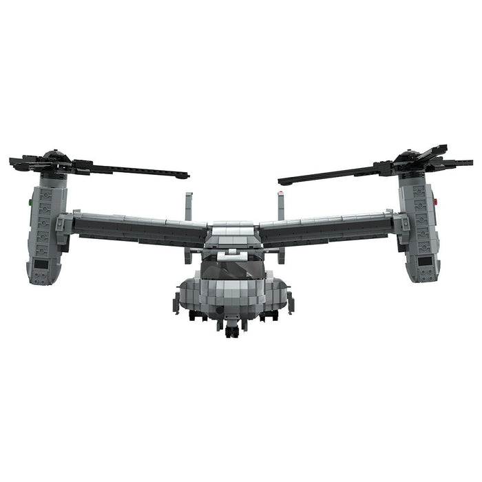V - 22 Fishhawk Tilt - Rotor Aircraft Klemmbausteine - LesDiyproduct_type##