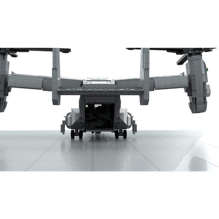 V - 22 Fishhawk Tilt - Rotor Aircraft Klemmbausteine - LesDiyproduct_type##