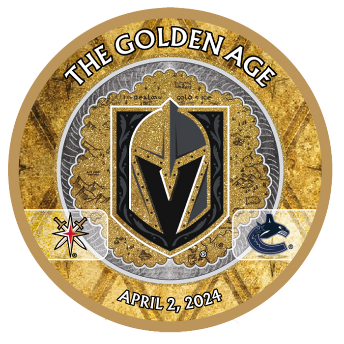 VAN vs. VGK Match-Up Puck 4/2/2024 - Puck