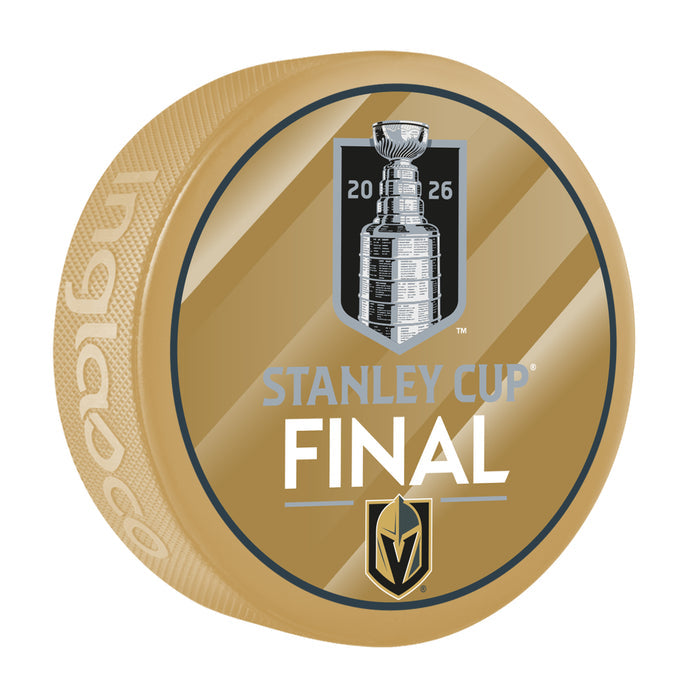 Vegas Golden Knights 2026 Stanley Cup Final Participant Gold Puck