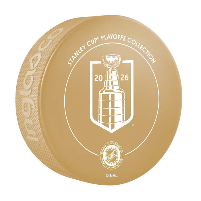Vegas Golden Knights 2026 Stanley Cup Final Participant Gold Puck