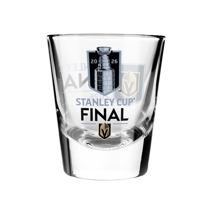 Vegas Golden Knights 2026 Stanley Cup Final Shot Glass - Vegas Team Store